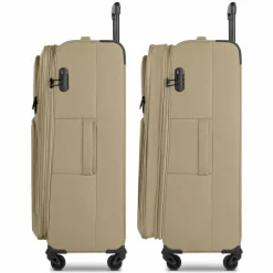Online Smartbox Edition 04 4 Rollen Trolley 78 cm mit Dehnfalte beige