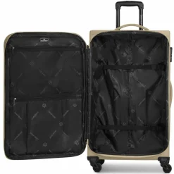 Online Smartbox Edition 04 4 Rollen Trolley 78 cm mit Dehnfalte beige