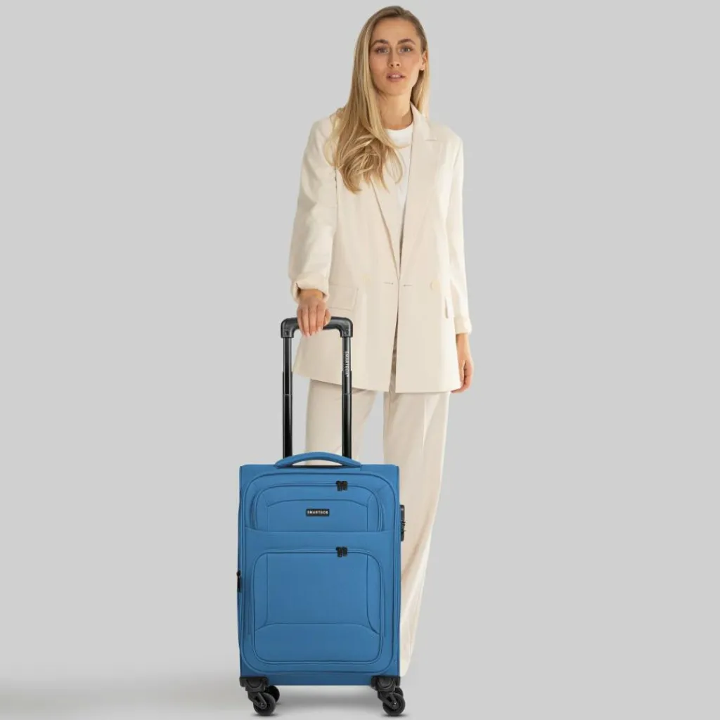 Smartbox Edition 04 4 Rollen Kabinentrolley 55 cm mit Dehnfalte