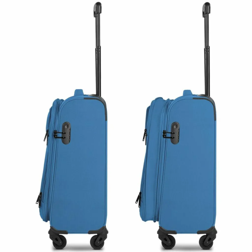 Smartbox Edition 04 4 Rollen Kabinentrolley 55 cm mit Dehnfalte