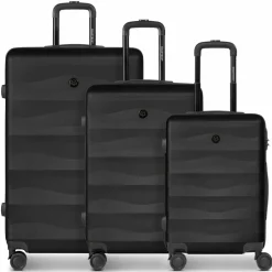 Clearance Smartbox Edition 03 4 Rollen Kofferset 3-teilig black