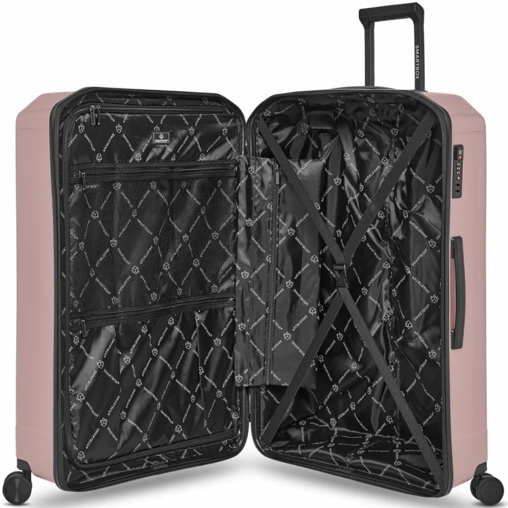 Smartbox Hartgepäck|4-Rollen Koffer<Edition 02 4 Rollen Trolley L 75 cm rose metallic