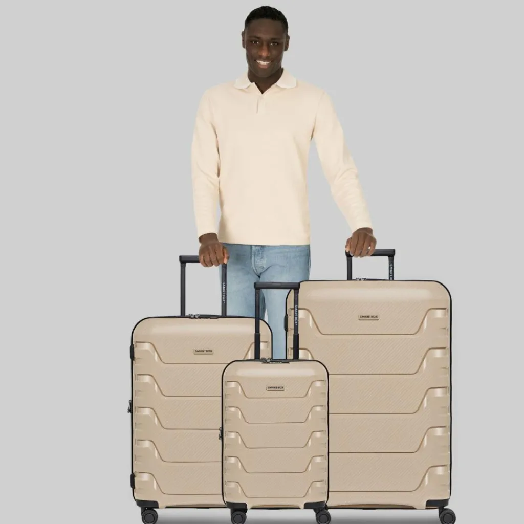 Smartbox Edition 01 4 Rollen Kofferset 3-teilig mit Dehnfalte