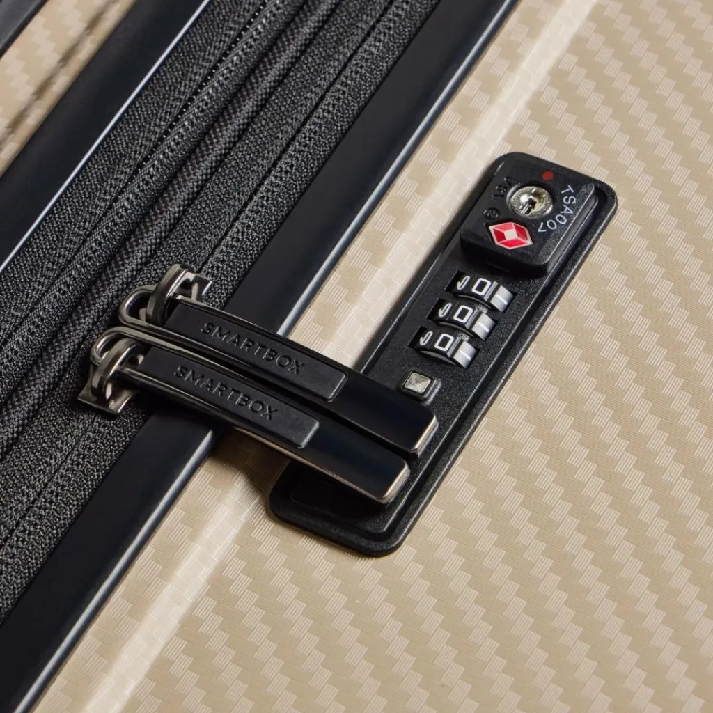 Smartbox Edition 01 4 Rollen Kofferset 3-teilig mit Dehnfalte