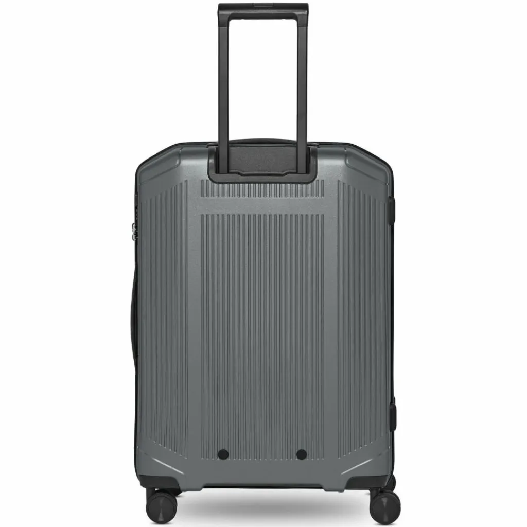 New Smartbox Edition 02 4 Rollen Kofferset 3-teilig gunmetal metallic