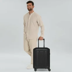 Smartbox Hartgepäck Kabinengepäck|4-Rollen Kabinentrolleys<Edition 02 4 Rollen Kabinentrolley S 55 cm black metallic