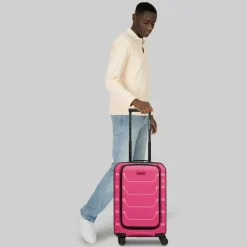 Smartbox Hartgepäck Kabinengepäck|Hartgepäck<Edition 01 4 Rollen Kabinentrolley 55 cm Laptopfach pink