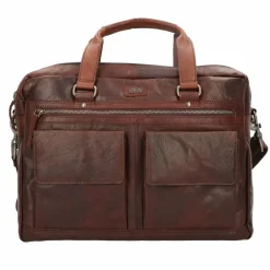 Spikes & Sparrow Aktentasche Leder 41 cm Laptopfach