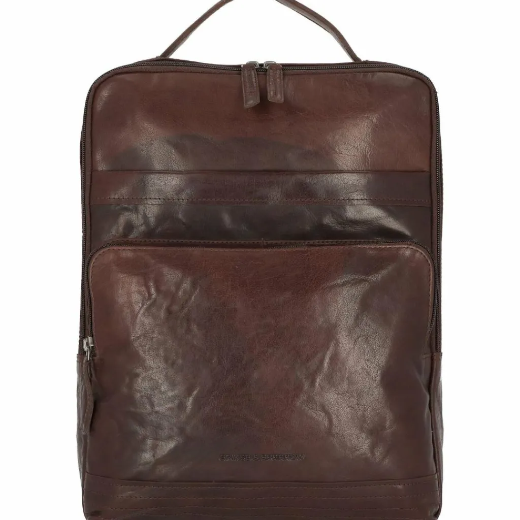Spikes & Sparrow Bronco Rucksack Leder 40 cm Laptopfach