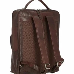 Spikes & Sparrow Bronco Rucksack Leder 40 cm Laptopfach