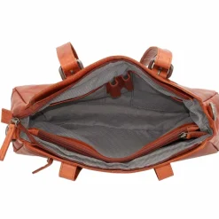 Spikes & Sparrow Schultertaschen|Henkeltaschen<Schultertasche Leder 34 cm brandy