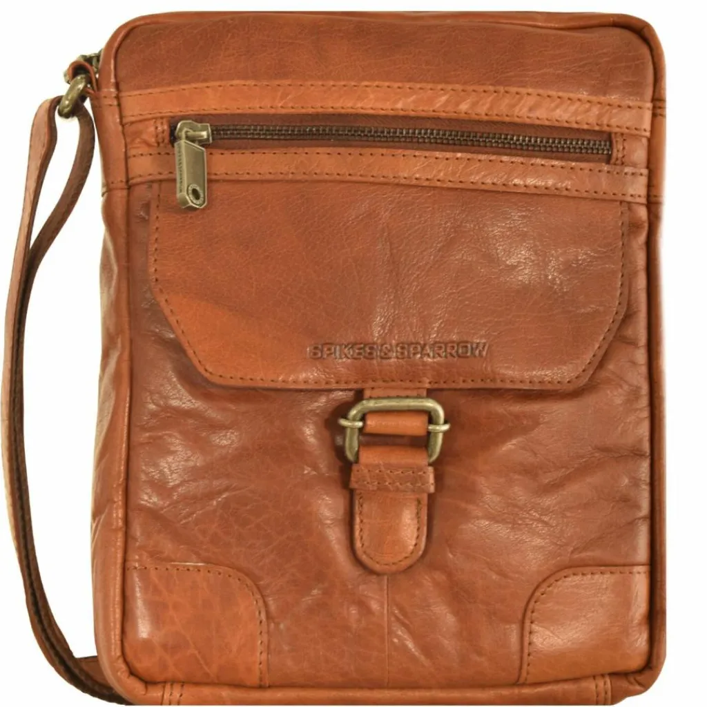 Spikes & Sparrow Umhängetaschen<The Authentics Umhängetasche 21 cm brandy