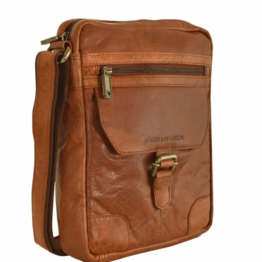 Spikes & Sparrow Umhängetaschen<The Authentics Umhängetasche 21 cm brandy