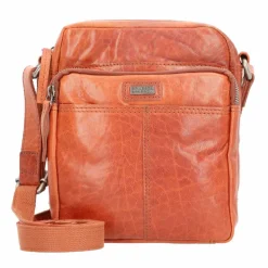 Outlet Spikes & Sparrow Umhängetasche Leder 18 cm brandy