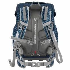 Step by Step Schulranzen & Sets<Basis Schulranzen-Set 4-teilig Set „Blue Lines