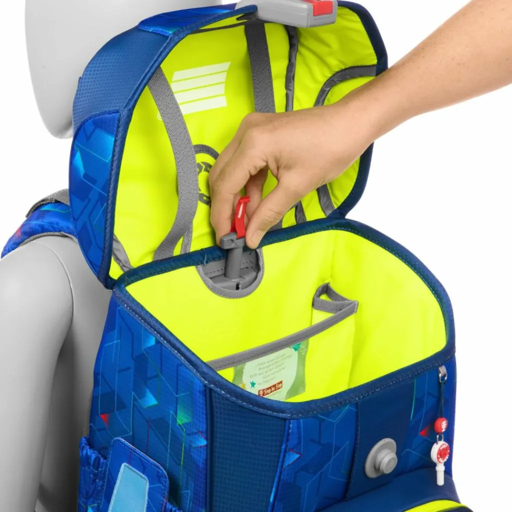 Online Step by Step Cloud Schulranzen-Set 5-teilig Police Truck Charly