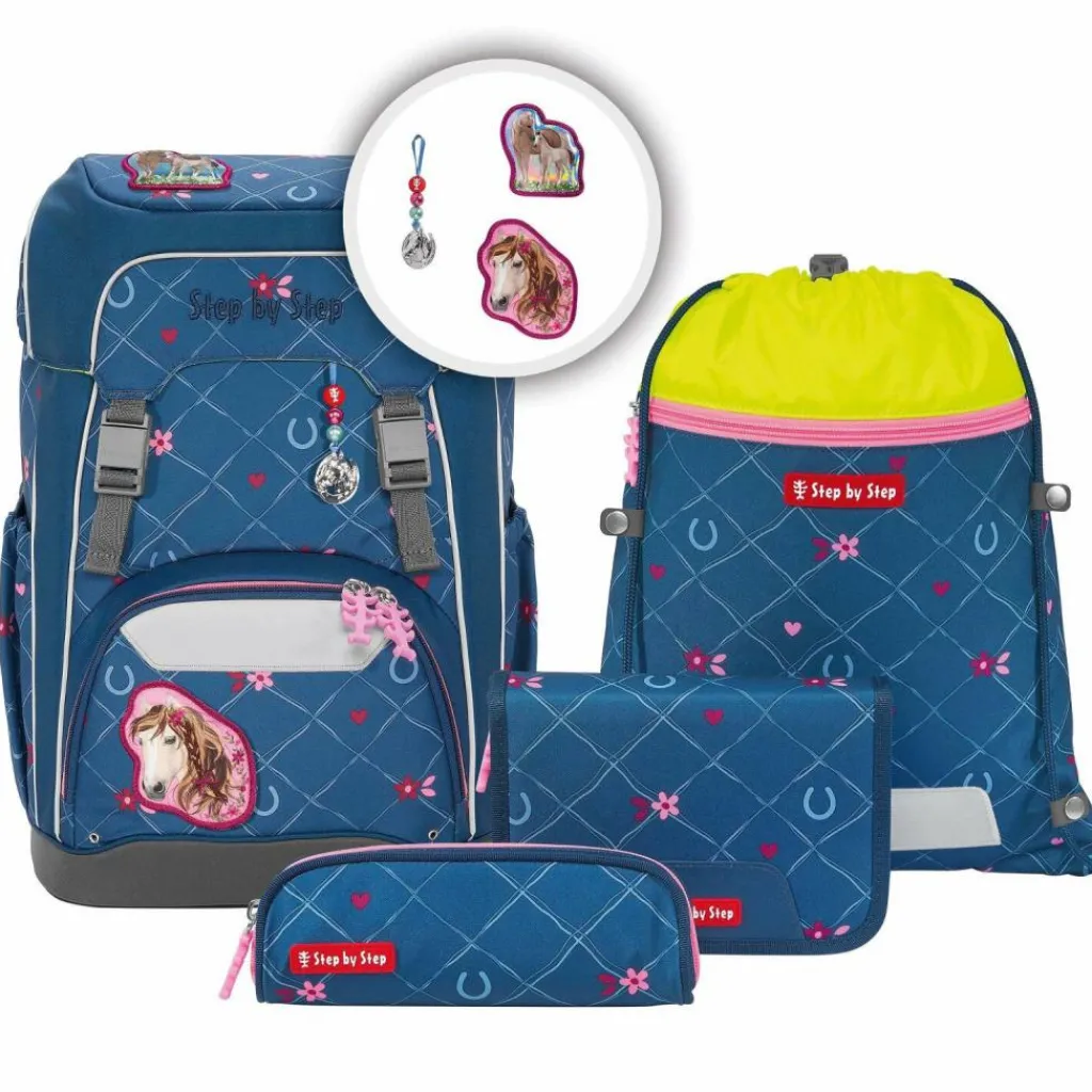 Discount Step by Step Giant Schulranzen-Set 5tlg. horse lima