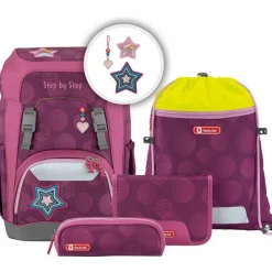Step by Step Schulranzen & Sets<Giant Schulranzen-Set 5tlg. glamour star