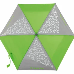 Hot Step by Step Kinder Taschenschirm 22 cm mit reflektierenden Elementen neon green