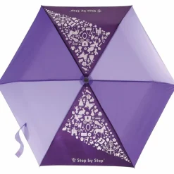 Step by Step Kinderschirme|Taschenschirme<Magic Rain Effect Kinder Taschenschirm 22,5 cm purple