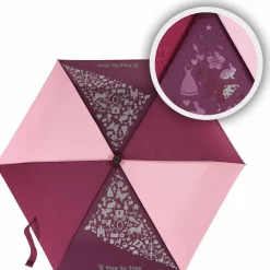 Step by Step Kinderschirme|Taschenschirme<Magic Rain Effect Kinder Taschenschirm 22,5 cm berry