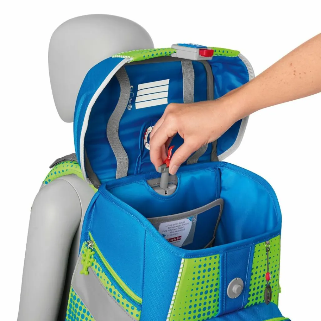 Discount Step by Step Space Neon Schulranzen-Set 5-teilig Race Car Chuck