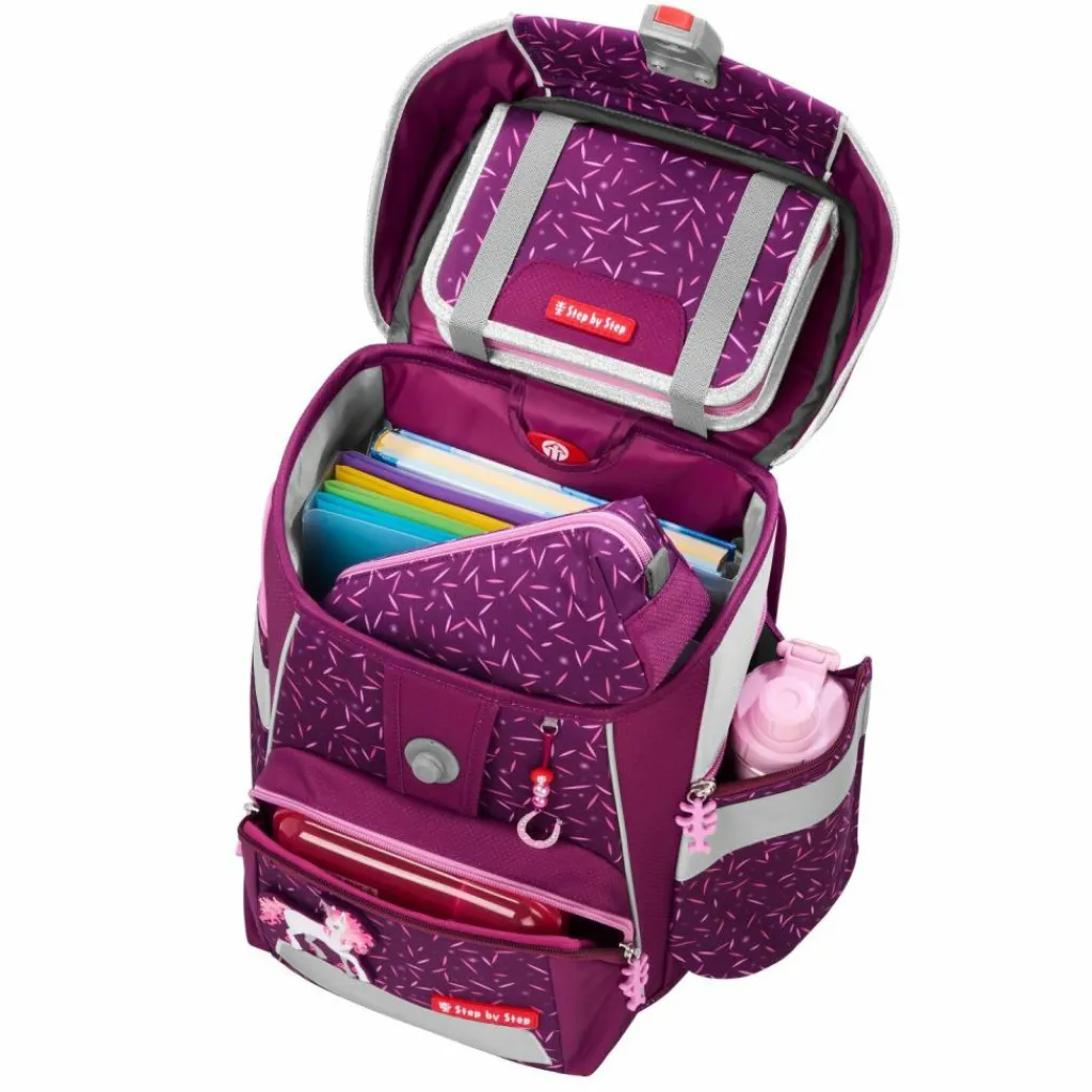 Clearance Step by Step Space Schulranzen-Set 5-teilig Pretty Unicorn Nuala