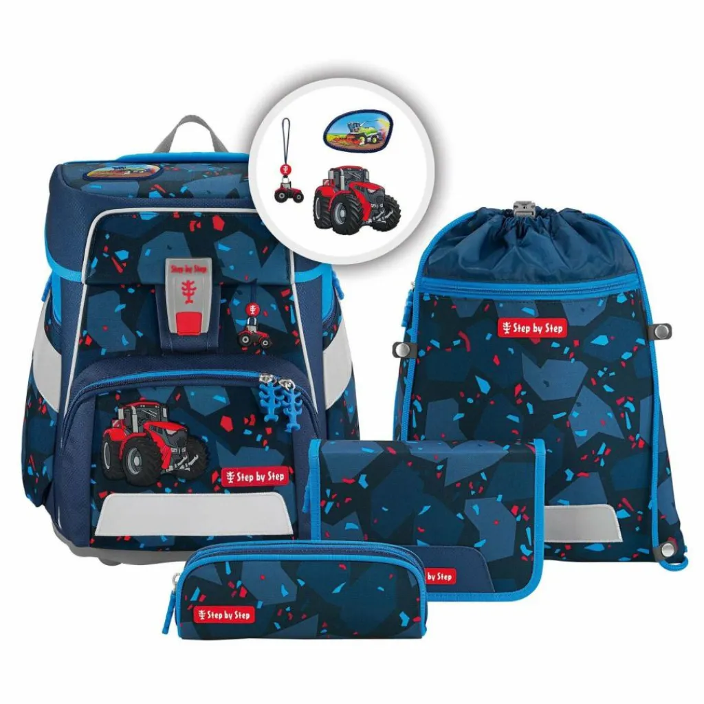 Best Step by Step Space Schulranzen-Set 5-teilig Tractor Freddy
