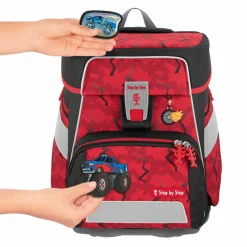 Online Step by Step Space Schulranzen-Set 5-teilig Monster Truck Rocky