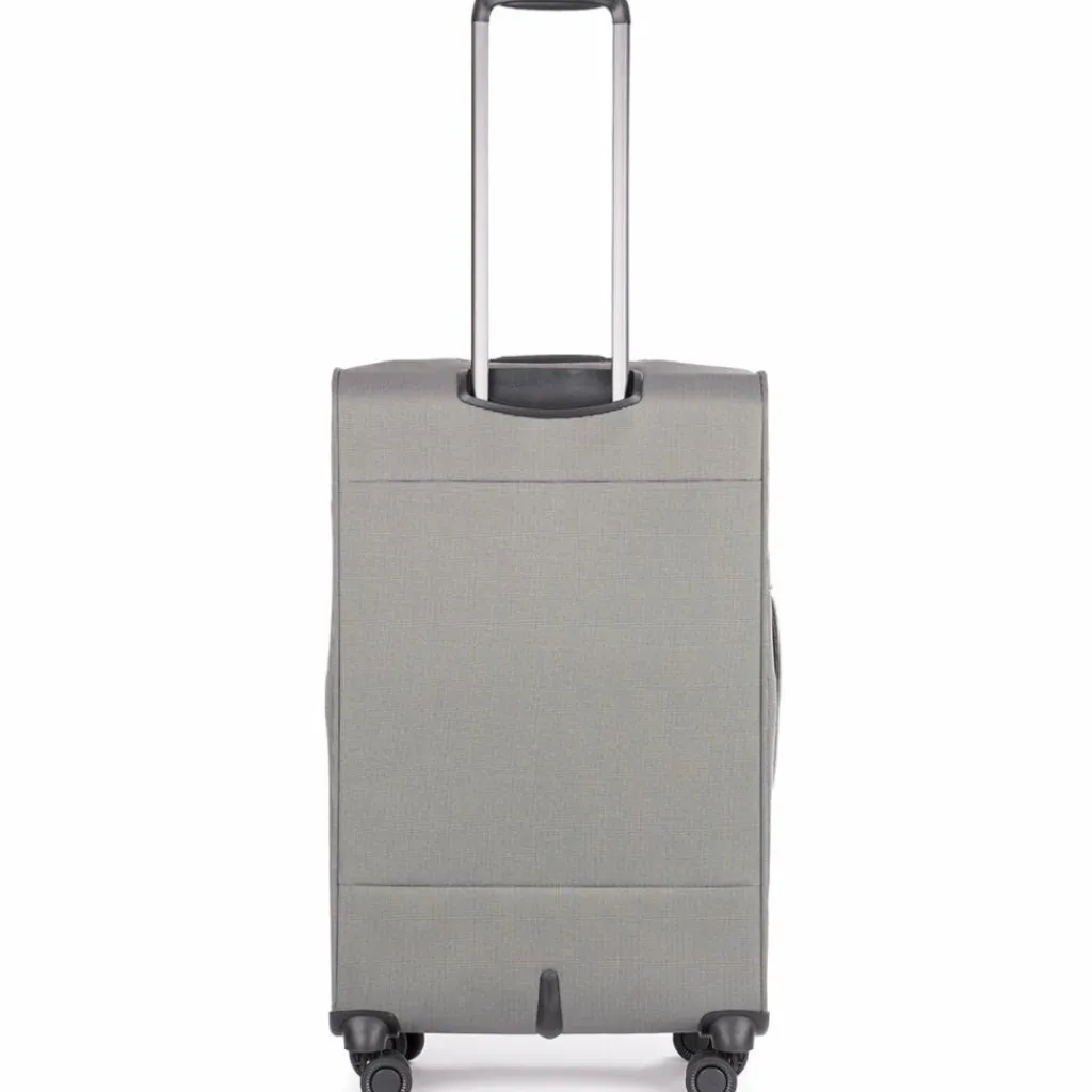 Stratic Weichgepäck|4-Rollen Koffer<Bendigo Light Plus 4-Rollen Trolley 72 cm Laptopfach silver