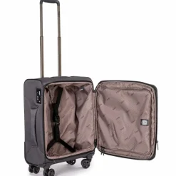 Stratic Weichgepäck Kabinengepäck|4-Rollen Kabinentrolleys<Bendigo Light Plus 4-Rollen Kabinentrolley 54 cm black