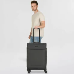 New Stratic Fresh 4 Rollen Trolley M 65 cm mit Dehnfalte anthracite