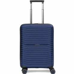 Stratic Hartgepäck Kabinengepäck|4-Rollen Kabinentrolleys<Shine 4 Rollen Kabinentrolley 55 cm navy blue