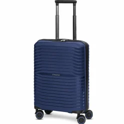 Stratic Hartgepäck Kabinengepäck|4-Rollen Kabinentrolleys<Shine 4 Rollen Kabinentrolley 55 cm navy blue