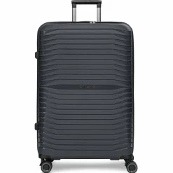 Stratic Hartgepäck|4-Rollen Koffer<Shine 4 Rollen Trolley 76 cm black