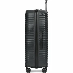 Stratic Hartgepäck|4-Rollen Koffer<Shine 4 Rollen Trolley 76 cm black