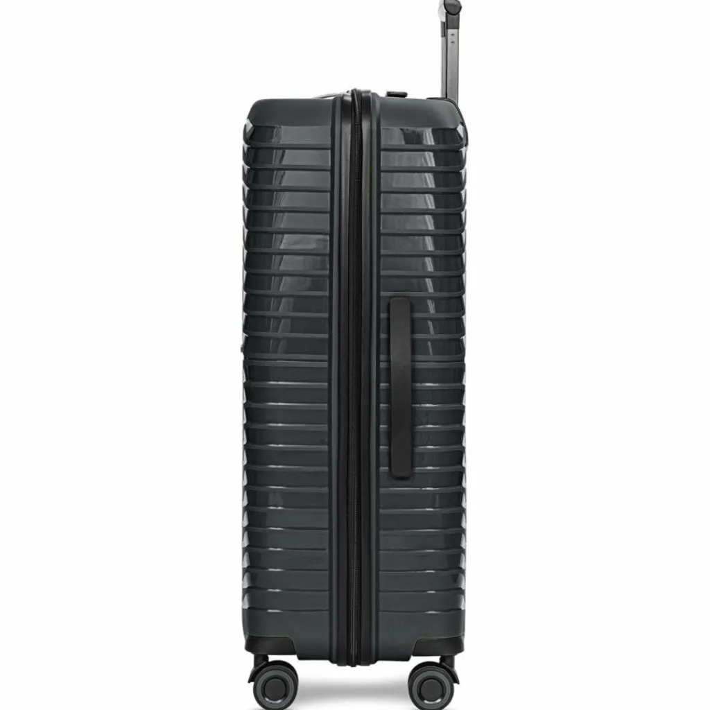 Stratic Hartgepäck|4-Rollen Koffer<Shine 4 Rollen Trolley 76 cm black