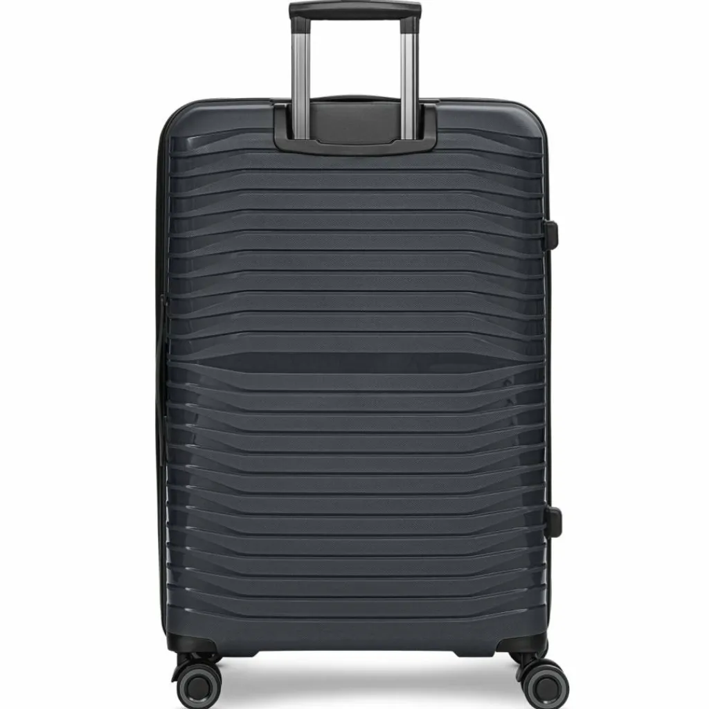 Stratic Hartgepäck|4-Rollen Koffer<Shine 4 Rollen Trolley 76 cm black