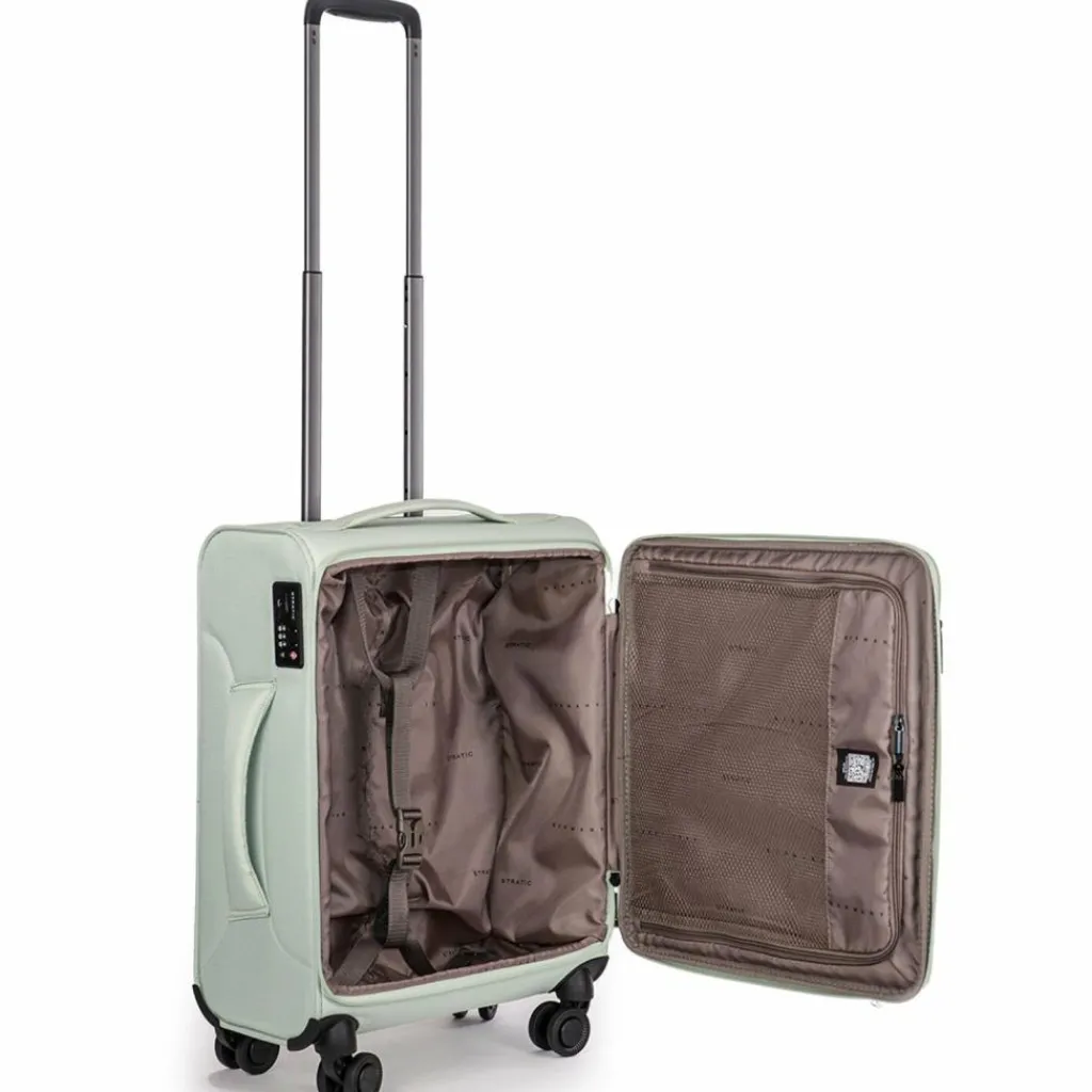 Discount Stratic Light + 4 Rollen Kabinentrolley 55 cm mint