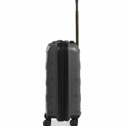 Hot Stratic Straw + 4-Rollen Kabinentrolley 55 cm dark grey