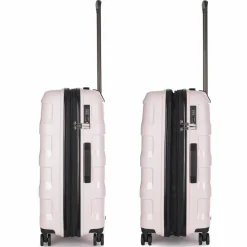 Best Stratic Straw + 4-Rollen Trolley 65 cm rose