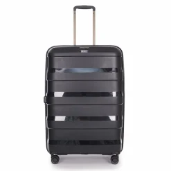 Best Stratic Straw + 4-Rollen Trolley 75 cm black