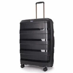 Best Stratic Straw + 4-Rollen Trolley 75 cm black