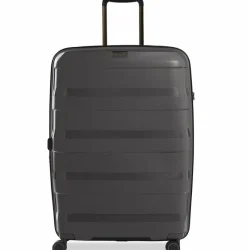 Stratic Hartgepäck|4-Rollen Koffer<Straw + 4-Rollen Trolley 75 cm dark grey