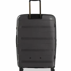 Stratic Hartgepäck|4-Rollen Koffer<Straw + 4-Rollen Trolley 75 cm dark grey