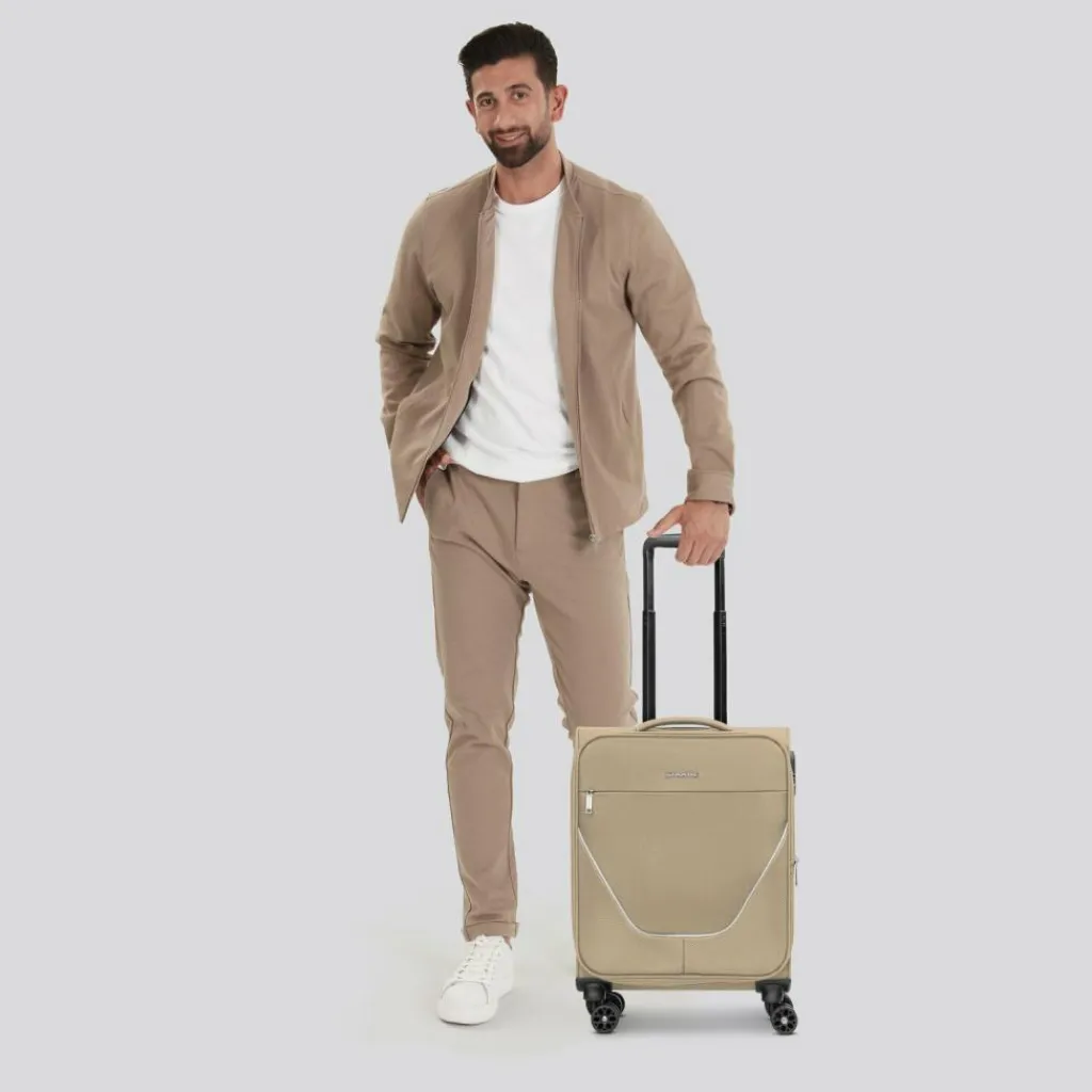 Stratic taska 4-Rollen Kabinentrolley S 55 cm mit Dehnfalte