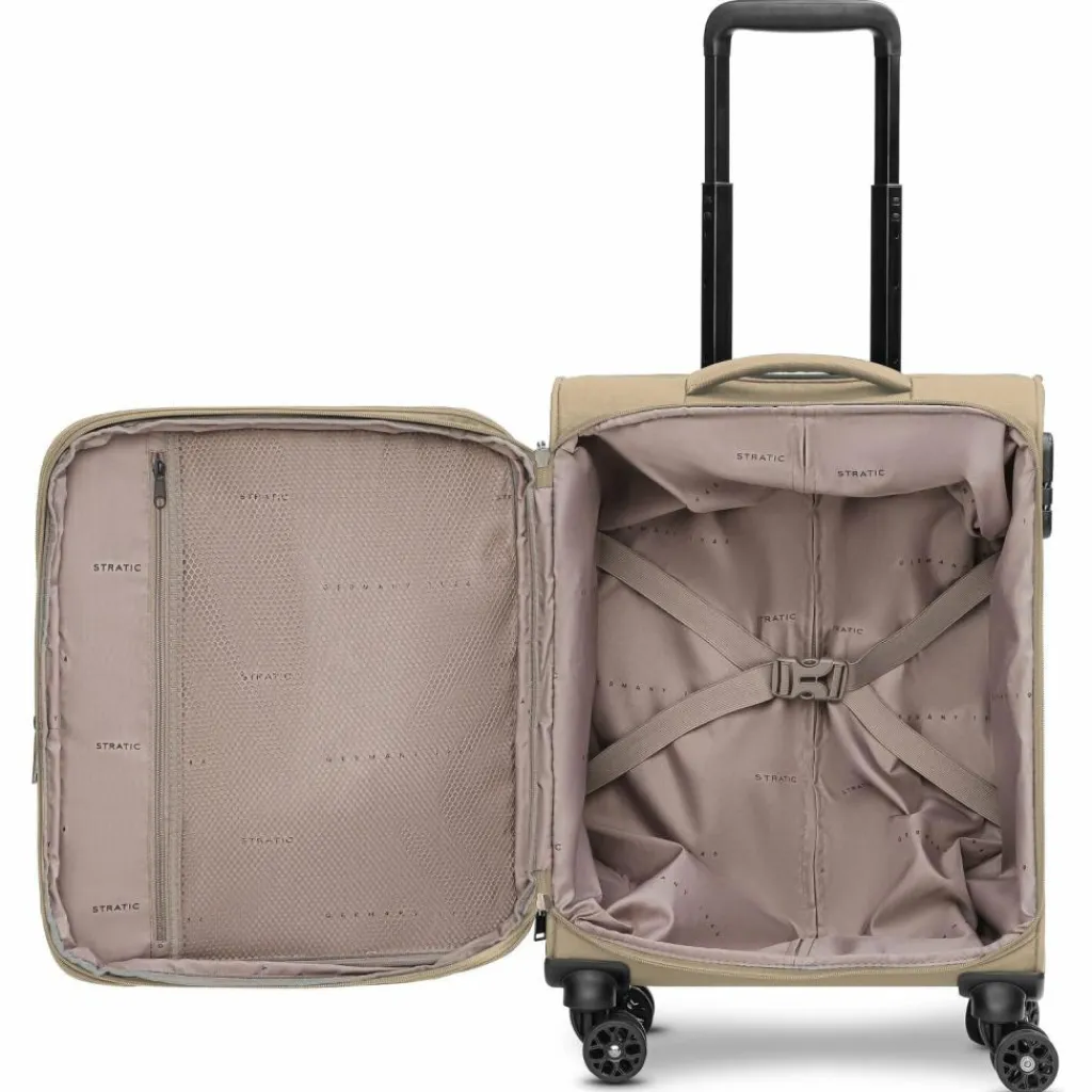 Stratic taska 4-Rollen Kabinentrolley S 55 cm mit Dehnfalte