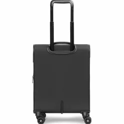 Stratic Weichgepäck Kabinengepäck|4-Rollen Kabinentrolleys<taska 4-Rollen Kabinentrolley S 55 cm mit Dehnfalte anthracite