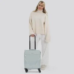 Stratic Weichgepäck Kabinengepäck|Weichgepäck<taska 4-Rollen Kabinentrolley S 55 cm mit Dehnfalte grey