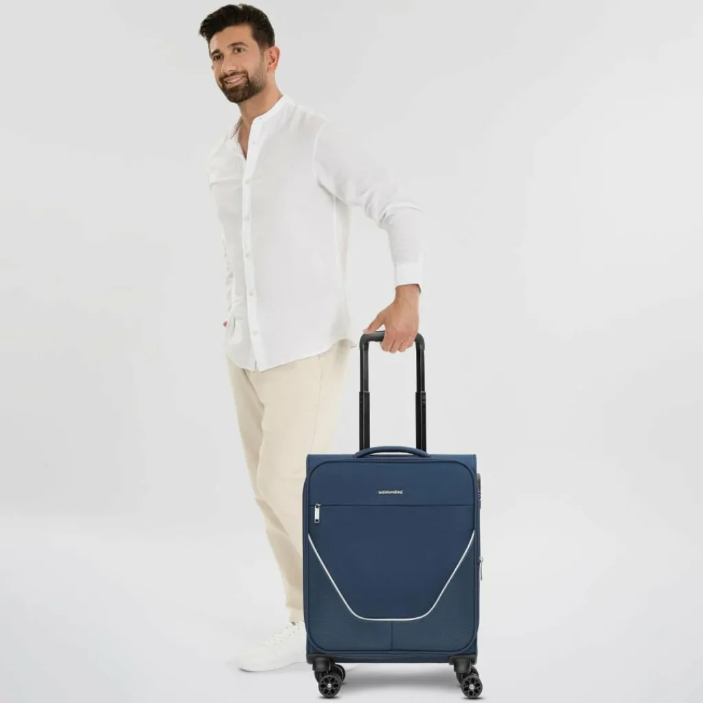 Stratic taska 4-Rollen Kabinentrolley S 55 cm mit Dehnfalte